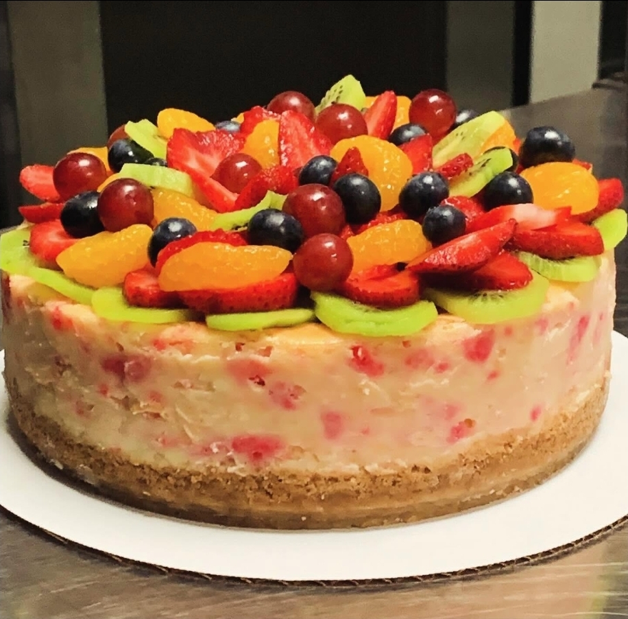 Whole Cheesecakes — Fruit Salad