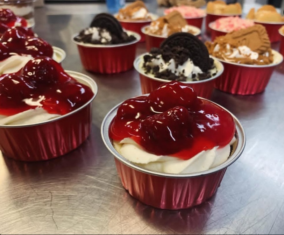 5oz Cheesecake Tins — Cherry