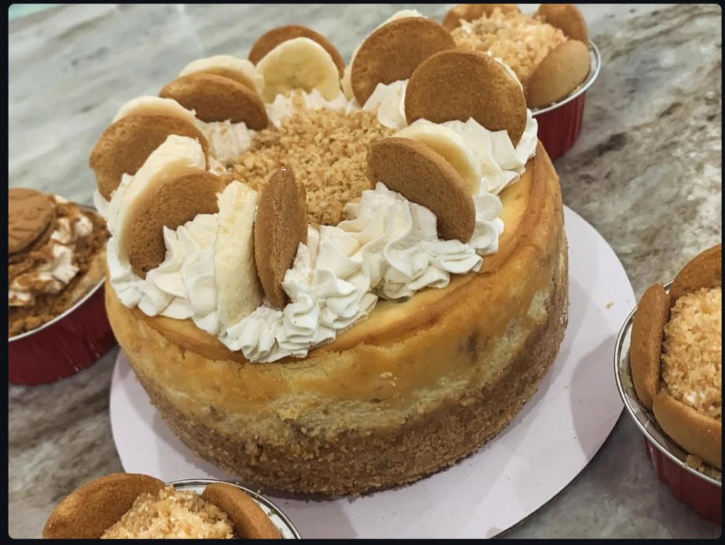 Whole Cheesecakes — Banana Pudding