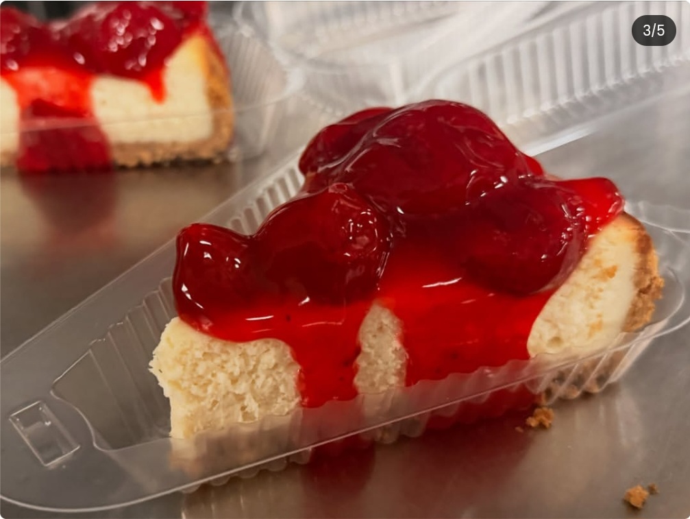 Cheesecake Slices — Strawberry